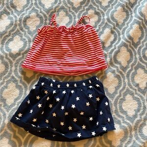 Carter's Patriotic Matching Set Size 6-9 Months
